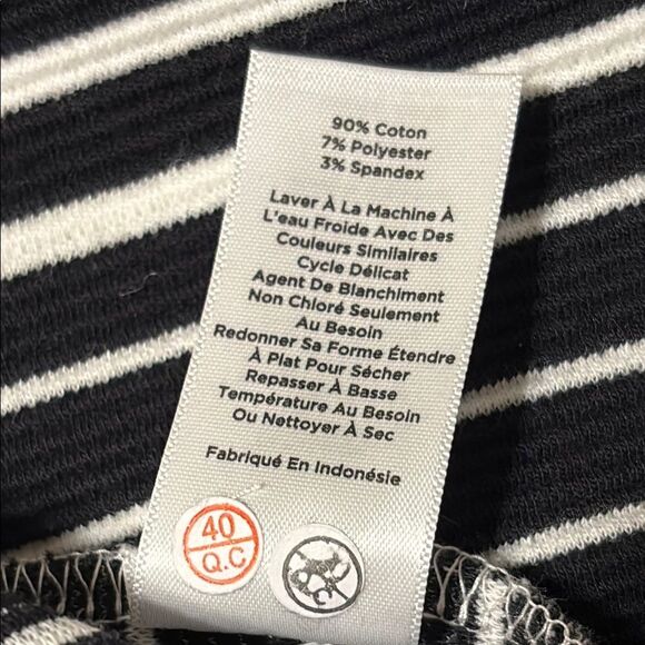 Talbots black and White Sheath Dress with Peter Pan Collar - Picture 6 of 7